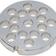 Omcan - #12 (10 mm) Hubless European-Style Stainless Steel Meat Grinder Plate, Pack of 5 - 11217