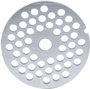 Omcan - #12 (6 mm) Hubless European-Style Stainless Steel Meat Grinder Plate, Pack Of 5 - 11215