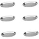 Omcan - 12" Aluminum Sizzling Platter (305 mm), Pack of 10 - 80089