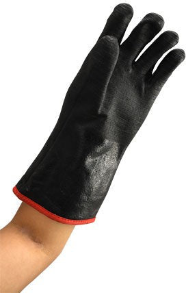 Omcan - 12″ Heavy-Duty Heat-Resistant Neoprene Gloves, Pair of 6 - 47259