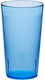 Omcan - 12 Oz Blue Pebbled Tumbler (355 ml), Pack of 200 - 80339