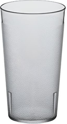 Omcan - 12 Oz Clear Pebbled Tumbler (355 ml), Pack of 200 - 80340