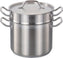 Omcan - 12 QT Double Boiler 3 Piece Set, Pack of 2 - 80246