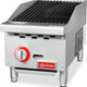 Omcan - 12″ Radiant Gas Charbroiler with Natural Gas Burner with Propane Conversion Kit - 47376