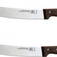 Omcan - 12" Steak Knife with Rosewood Handle, Pack of 2 - 17636