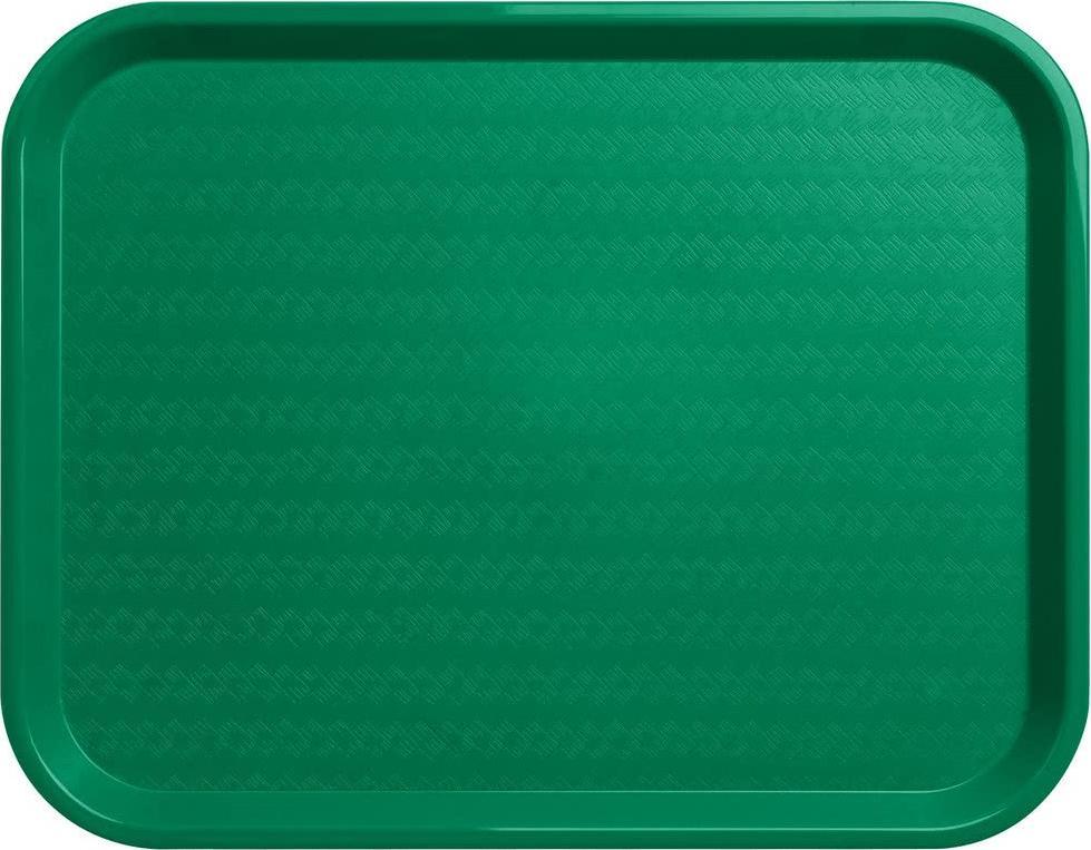 Omcan - 12" x 16" Green Food Tray (305 mm x 406 mm), Pack of 30 - 80095