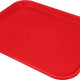 Omcan - 12" x 16" Red Food Tray (305 mm x 406 mm), Pack of 30 - 80098