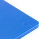 Omcan - 12" x 18" Blue Rigid Cutting Board, Pack of 15 - 41197