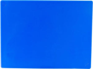 Omcan - 12" x 18" Blue Rigid Cutting Board, Pack of 15 - 41197