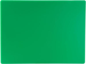 Omcan - 12" x 18" Green Rigid Cutting Board, Pack of 15 - 41198