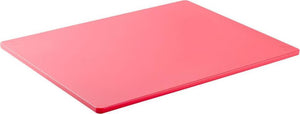 Omcan - 12" x 18" Red Rigid Cutting Board, Pack of 15 - 41200