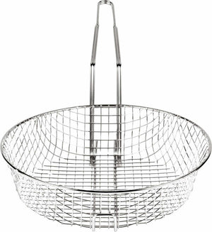 Omcan - 12″ x 3″ Coarse Mesh Culinary Basket (305 x 76 mm), Pack of 15 - 80373