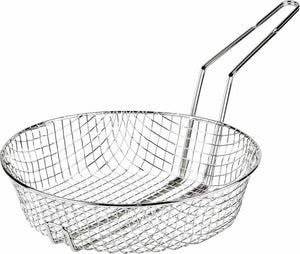 Omcan - 12″ x 3″ Coarse Mesh Culinary Basket (305 x 76 mm), Pack of 15 - 80373