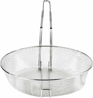 Omcan - 12″ x 3″ Fine Mesh Culinary Basket (305 x 76 mm), Pack of 15 - 80379