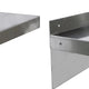 Omcan - 12” x 36” Stainless Steel Wall Shelf, Pack of 2 - 22109