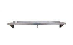 Omcan - 12″ x 72″ Stainless Steel Wall Shelf, Pack of 2 - 30455