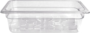 Omcan - 1/3 Size 4" Deep Clear Food Pan, Pack of 20 - 80074