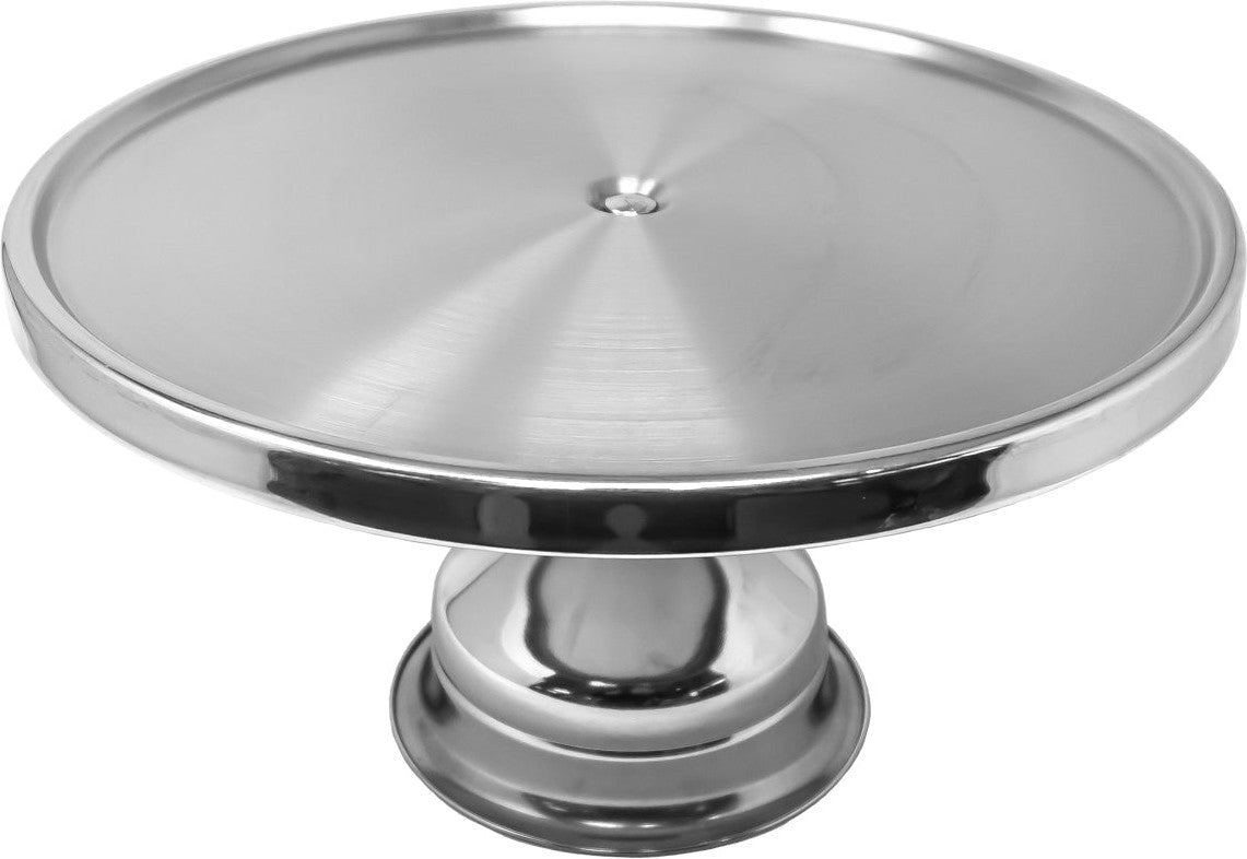 Omcan - 13" Stainless Steel Stand for Pizza and Cakes, Pack of 10 - 80804