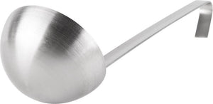 Omcan - 14" (12 oz - 360 ml) Two Piece Stainless Steel Ladle, Pack of 50 - 80412