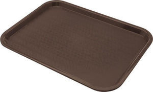 Omcan - 14" x 18" Brown Food Tray (356 mm x 457 mm), Pack of 25 - 80100