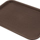 Omcan - 14" x 18" Brown Food Tray (356 mm x 457 mm), Pack of 25 - 80100