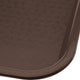 Omcan - 14" x 18" Brown Food Tray (356 mm x 457 mm), Pack of 25 - 80100