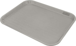 Omcan - 14" x 18" Grey Food Tray (356 mm x 457 mm), Pack of 25 - 80101