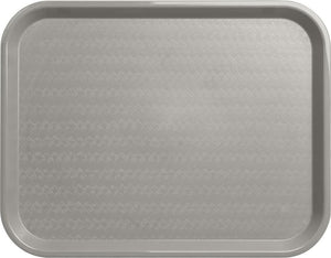 Omcan - 14" x 18" Grey Food Tray (356 mm x 457 mm), Pack of 25 - 80101