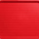 Omcan - 14" x 18" Red Food Tray (356 mm x 457 mm), Pack of 25 - 80105