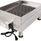 Omcan - 14"x 19" 3.6kW Electric Charbroiler With Grill and Griddle Plate - 49885