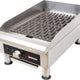 Omcan - 14"x 19" 3.6kW Electric Charbroiler With Grill and Griddle Plate - 49885