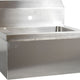 Omcan - 15.25"x 17" x 13" Fabricated Stainless Steel Hand Sink For Knee Valve - 46583