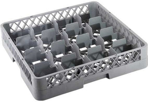 Omcan - 16 Compartment Dishwasher Glass Rack, Pack of 6 - 43501