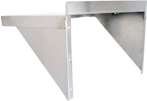 Omcan - 16” x 36” Stainless Steel Wall Shelf, Pack of 2 - 24409