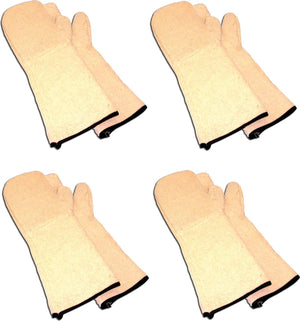 Omcan - 17" Oven Mitts, Pack of 4 - 13539