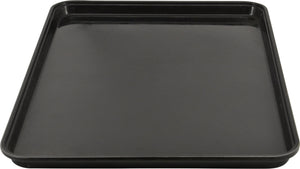 Omcan - 17.75” x 12.75” Black Fiberglass Tray, Pack of 10 - 24383