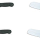 Omcan - 18" Pizza Knife with Black DR Handle, Pack of 4 - 31356