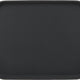 Omcan - 18" x 14" Black Rectangular Non-Slip Service Tray (457 mm x 356 mm), Pack of 10 - 80115