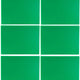 Omcan - 18" x 24" Green Rigid Cutting Board, Pack of 10 - 41210