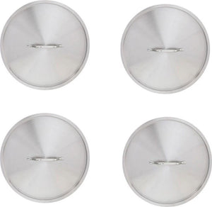 Omcan - 19" Stainless Steel Replacement Lid, Pack of 4 - 80460