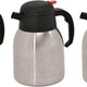 Omcan - 1.2 L Stainless Steel Double Wall Thermal Carafe, Pack of 5 - 40563