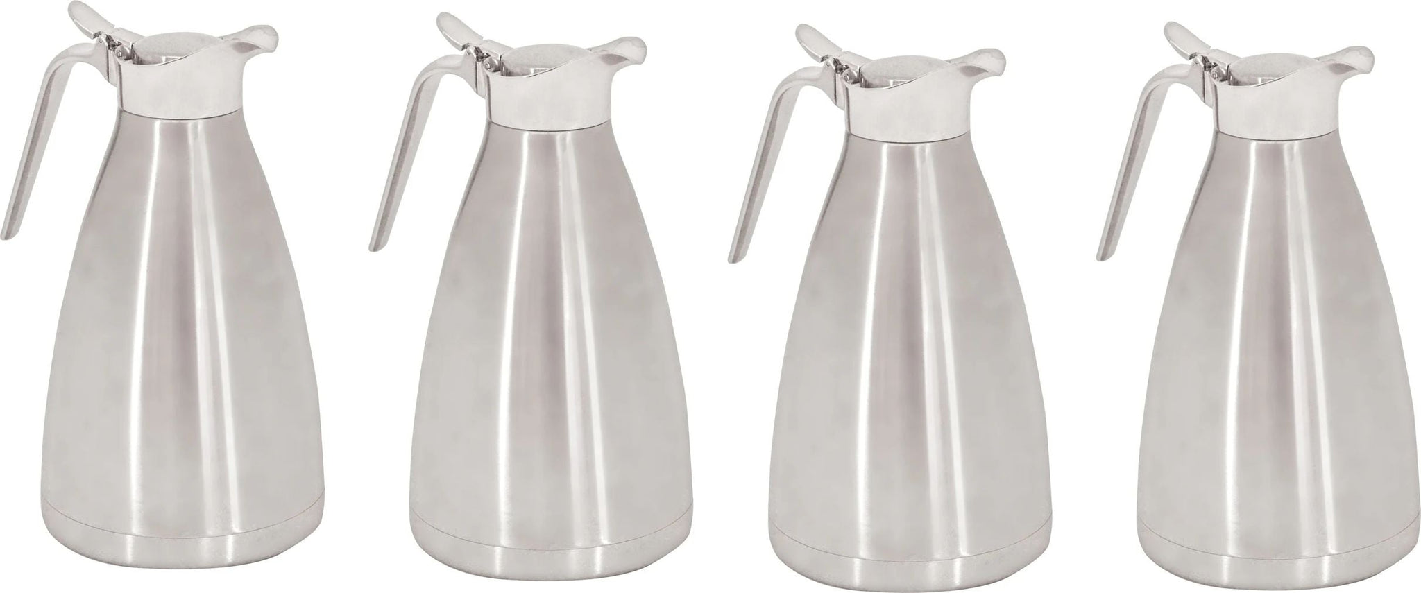 Omcan - 1.5 L Double Wall Insulated Coffee Server (1500 ml), Pack of 4 - 80525