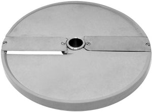 Omcan - 2-Blade 0.15" Straight Slicing Disc for item 10835, 10927 and 19476 Food Processors, Pack of 2 - 22326