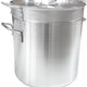 Omcan - 20 QT Aluminum Double Boiler with Perforated Inner Pot - 43441