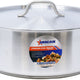 Omcan - 20 QT Stainless Steel Brazier with Cover - 80428