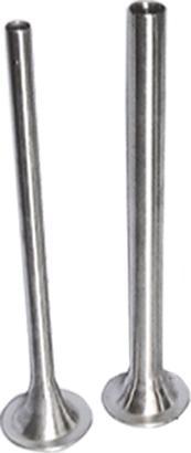 Omcan - 20 mm Stainless Steel Sausage Stuffer Spout, Pack of 2 - 10154