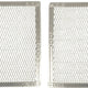 Omcan - 20" x 20" Heavy Duty Crimped Square Pizza Screen, Pack of 4 - 13465