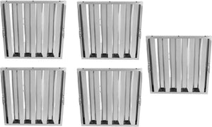 Omcan - 20" x 20" x 2” Range Hood Filter, Pack of 5 - 34838