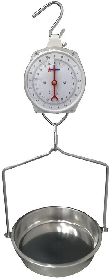 Omcan - 22 lbs Dial Hanging Scale, Pack of 2 - 43827