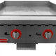 Omcan - 24″ Countertop Gas Griddle 2 Burners with Thermostatic Control - 47371